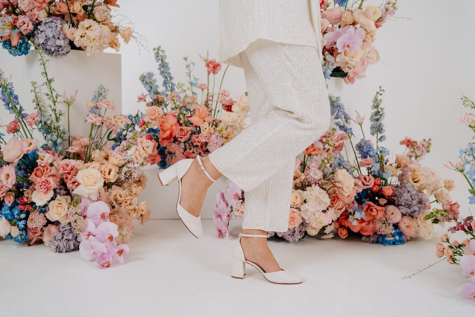 Seattle Mid-Heel Slingback wedding shoes • Designer Wedding Shoes • Diane  Hassall Wedding Shoes