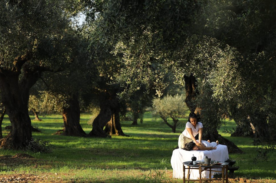 Spa treatments at Costa Navarino